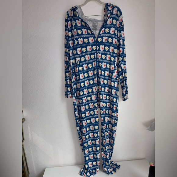 MeUndies Other - MeUndies Chinese Food Takeout Printed Jumpsuit Size S/M